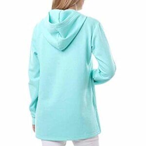 Essential G Women's Fleece Hoodie Jacket Long Sleeves Front Pockets Cozy Large